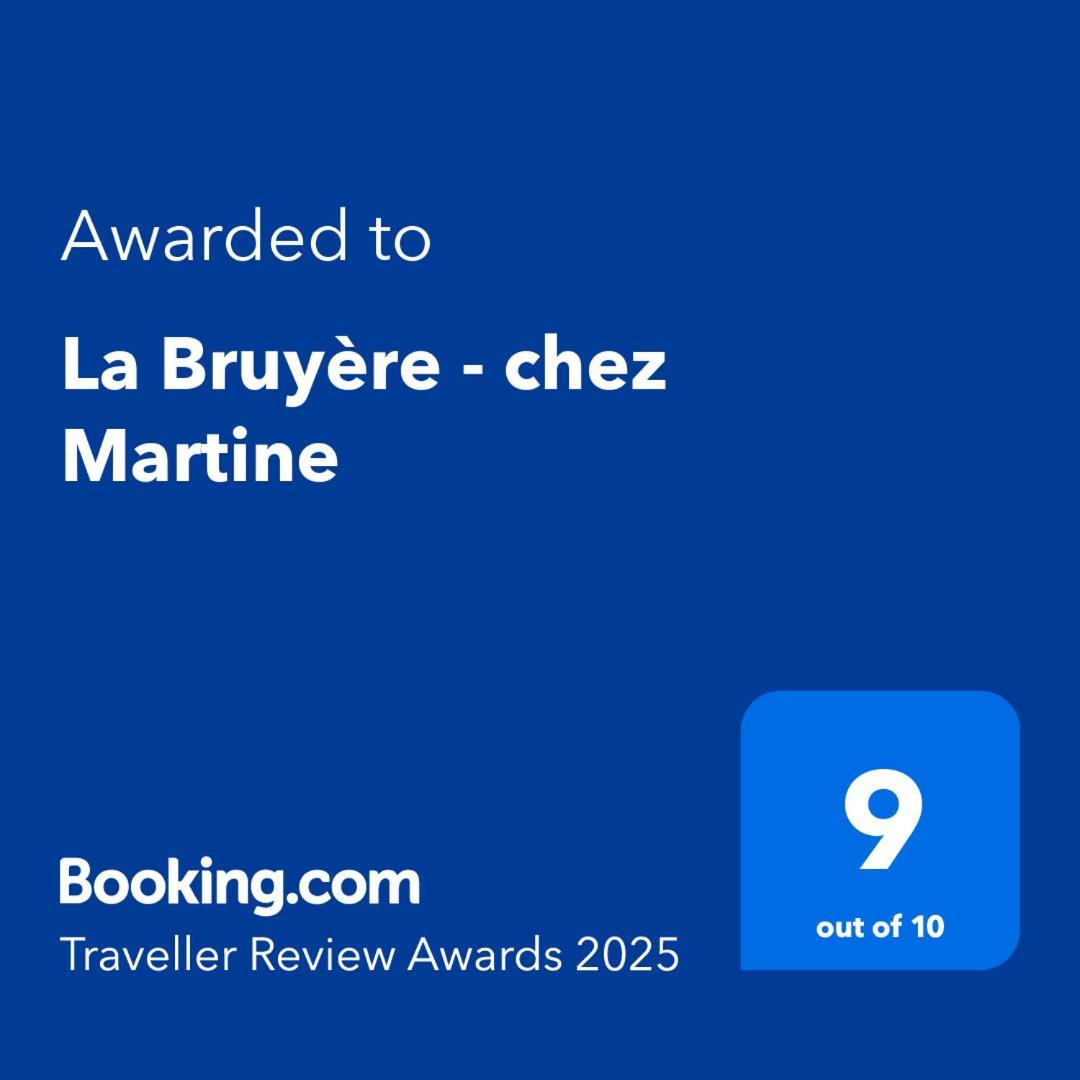 Bed and Breakfast La Bruyere - Chez Martine Appy Exteriér fotografie